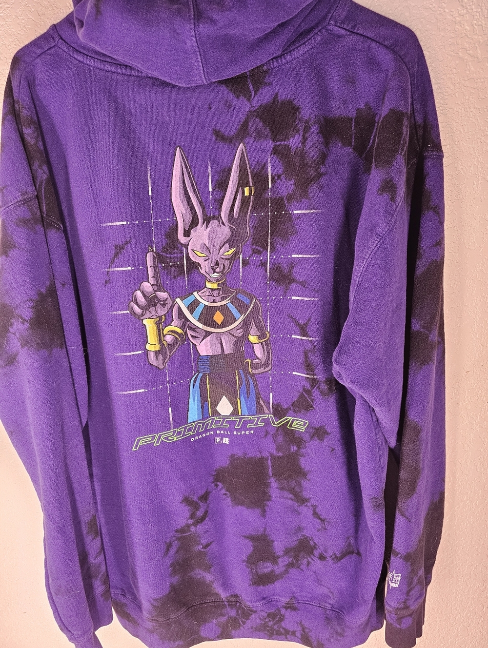 Primitive Purple & Black Tie-Dye Hoodie - Picture 2 of 6